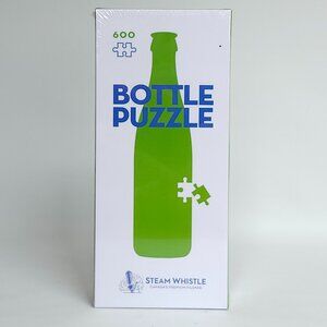 STEAM WHISTLE BOTTLE PUZZLE BNIP 600 Pieces